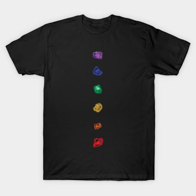 The infinity stones T-Shirt by rahalarts